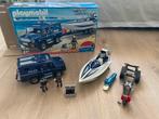 Playmobil City Action Politietruck met speedboot 5187, Ophalen, Gebruikt