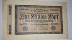 Oude bankbilet Germany 1000000 1923., Postzegels en Munten, Bankbiljetten | Europa | Niet-Eurobiljetten, Ophalen of Verzenden