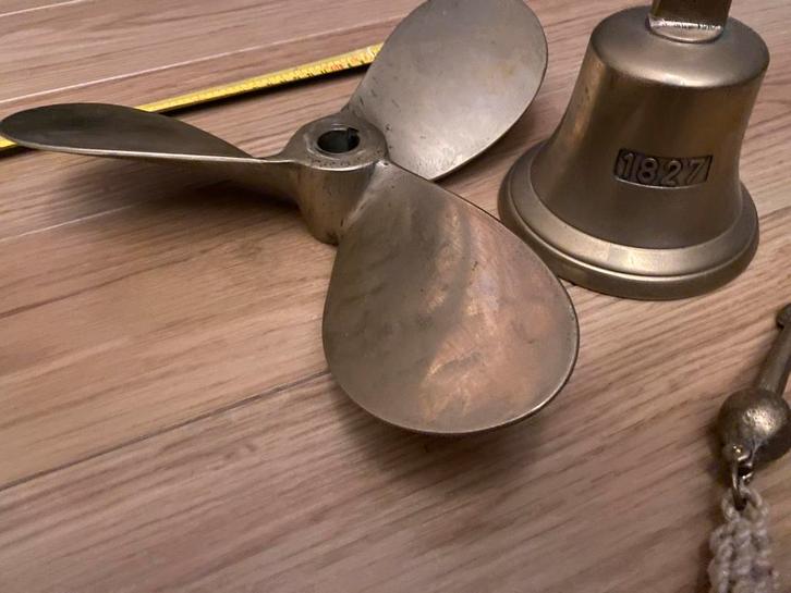 Scheepsbel - Authentiek & Sfeervol, Huis en Inrichting, Woonaccessoires | Wanddecoraties, Gebruikt, Ophalen