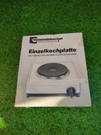 Rommelsbacher kookplaat met stekker, Witgoed en Apparatuur, Kookplaten, Ophalen of Verzenden, Gebruikt, Vrijstaand, 3 kookzones of minder