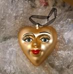 Kerstbal hart/gezicht Fred van Leer - Shoeby, Diversen, Kerst, Ophalen of Verzenden, Nieuw