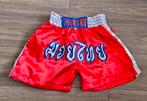 Rode Muay Thai kickbox short (ZGAN), Overige, Vechtsportkleding, Ophalen of Verzenden, Zo goed als nieuw