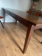 Gelakte kersenhouten eettafel 1m80, Huis en Inrichting, Tafels | Eettafels, Ophalen, Gebruikt, 100 tot 150 cm, Vijf personen of meer