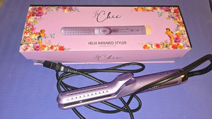 Nieuw! Le Chic Helix Infrarood Styler stijltang krultang, Sieraden, Tassen en Uiterlijk, Uiterlijk | Haarverzorging, Nieuw, Krultang of Stijltang
