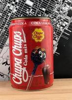 Chupa Chups Cola Mix Jaren 90 Snoepblik Coca-Cola Stijl, Verzamelen, Blikken, Ophalen of Verzenden, Zo goed als nieuw, Overige