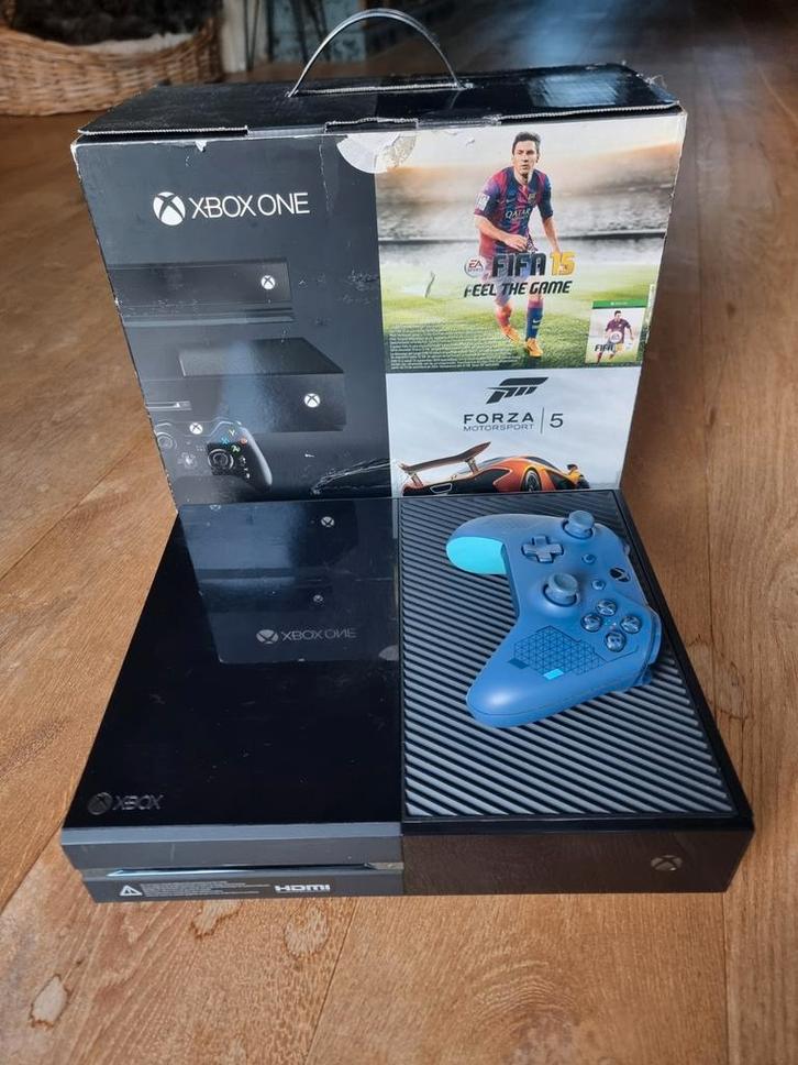Xbox One 500GB | Boxed | Originele Controller, Spelcomputers en Games, Spelcomputers | Xbox One, Zo goed als nieuw, 500 GB, Met 1 controller