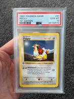 Pokémon PSA 10 1st edition Pidgey #57 Base set, Ophalen of Verzenden, Zo goed als nieuw, Losse kaart, Foil