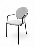 6 nieuwe design eetkamerstoelen in lichtgrijze stof, Ophalen, Design, Nieuw, Vijf, Zes of meer stoelen