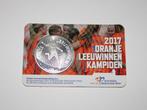 Coincard Oranje Leeuwinnen penning 2017 BU, Ophalen, Overige materialen, Nederland