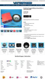 Rockford Fosgate RFP4115 Punch HE2 15 inch subwoofer, Auto diversen, Autospeakers, Gebruikt, Audio Design, Am Breilingsweg 3, 76709 Kronau, Duitsland