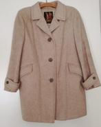 Chique Llama dames gevoerd winterjas jas vintage kleur beige, Beige, Maat 42/44 (L), Ophalen of Verzenden, Zo goed als nieuw
