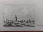 328 / Dorp Surich - Zurich Friesland Kopergravure uit 1790, Antiek en Kunst, Kunst | Etsen en Gravures, Ophalen of Verzenden