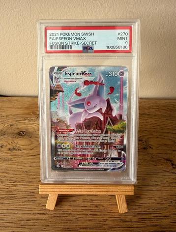 Espeon Vmax PSA 9 FST 270/264 beschikbaar voor biedingen