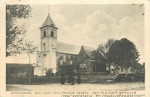 (378-307-013) Noordgouwe Ned Herv Kerk, Verzamelen, Ansichtkaarten | Nederland, Zeeland, Voor 1920, Verzenden