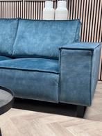 ZGAN Velvet Velours Hoekbank - Blauw - 290 x 220, Ophalen, 250 tot 300 cm, -, -