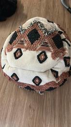 Boho handgemaakte poef – Decoratief & comfortabel, Ophalen of Verzenden