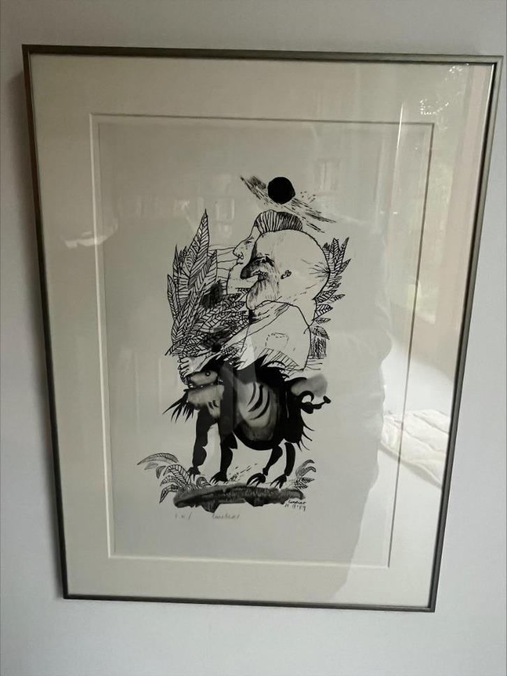 Lucebert, Antiek en Kunst, Kunst | Etsen en Gravures, Ophalen