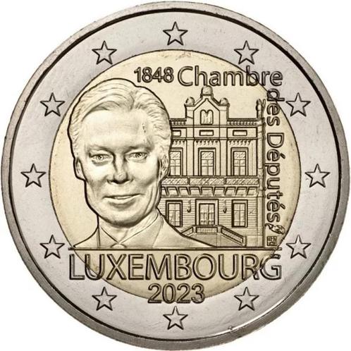De Speciale 2 Euro munt LUXEMBURG 2023 "Kamer van Afgevaardi, Postzegels en Munten, Munten | Europa | Euromunten, 2 euro, Luxemburg