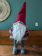 Grote Kerstman kabouter gnome met wiebelveer 70 cm, Diversen, Kerst, Ophalen of Verzenden