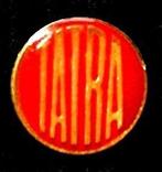 Tatra speld rood glanzend, Verzenden, Nieuw, Transport, Speldje of Pin