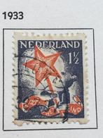 Nederland roltanding R98 voor het kind 1933, Ophalen of Verzenden, T/m 1940, Gestempeld