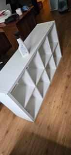 Witte IKEA Flysta kast (69x132) - gratis ophalen!, Huis en Inrichting, Ophalen, Met plank(en), Kunststof, Gebruikt