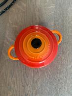 Le Creuset mini braadpan / stoofpan | nieuw | verz. mogelijk, Huis en Inrichting, Ophalen of Verzenden, Zo goed als nieuw, Gietijzer