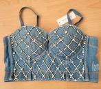 Nieuwe Giorgia spijkertop in maat 38, met labels eraan, Kleding | Dames, Maat 38/40 (M), Blauw, Nieuw, Ophalen of Verzenden