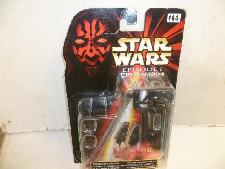 Star Wars Onderwater Accessoire Set Hasbro 1999 Episode 1., Verzamelen, Star Wars, Nieuw, Replica, Ophalen of Verzenden