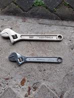 Set van 2 verstelbare moersleutels - Lux-Tools & Oxwall, Doe-het-zelf en Verbouw, Gereedschap | Handgereedschap, Ophalen of Verzenden