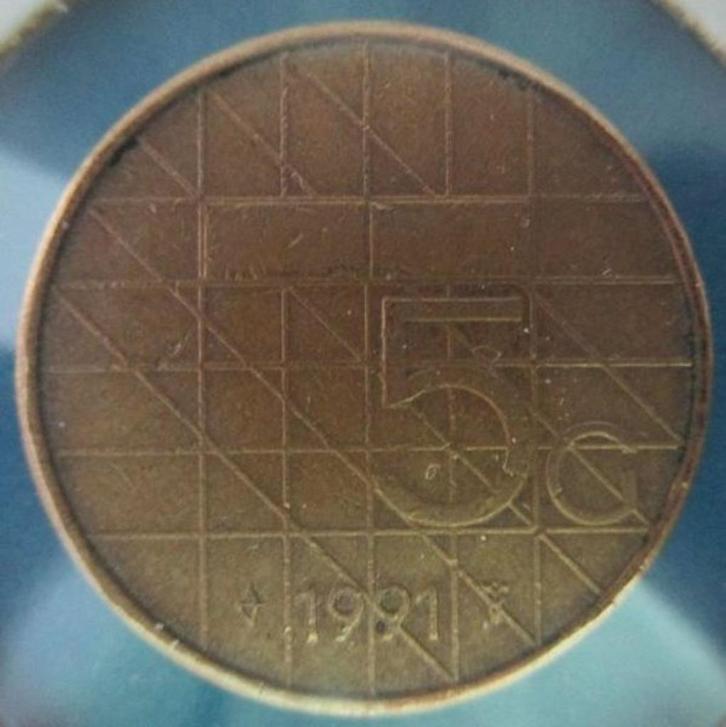 (vaw2380) Munt 1991 Nederland Beatrix vijf Gulden, Postzegels en Munten, Munten | Nederland, Losse munt, 5 gulden, Koningin Beatrix