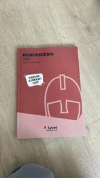 TE KOOP: Examentraining werkboek Lyceo Geschiedenis Vwo, Ophalen of Verzenden, VWO, Geschiedenis