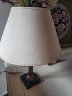 Vintage tafellamp met marmeren voet, Huis en Inrichting, Lampen | Tafellampen, Heikant 21 Kaatsheuvel, Belle Vieille Brocante