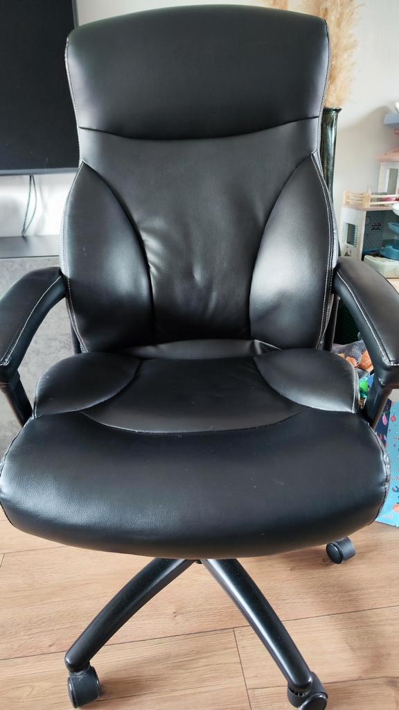 jysk tamdrup bureaustoel, Huis en Inrichting, Bureaustoelen, Gebruikt, Zwart, Ophalen of Verzenden