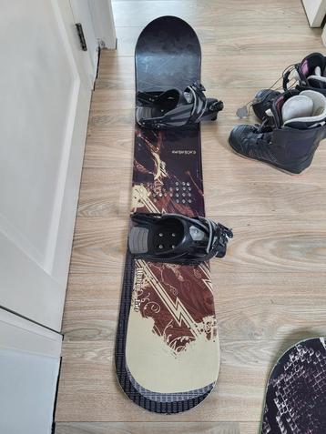 Snowboard 150cm met bindingen - Drunen beschikbaar voor biedingen