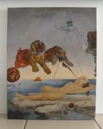 Salvador Dalí-Dream Caused by the Flight (kopie in olieverf), Antiek en Kunst, Ophalen of Verzenden