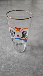 Ongebruikt gaaf glas Beatrix en Claus, Ophalen, Zo goed als nieuw, Servies