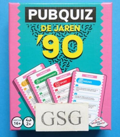 Pubquiz de jaren '90 nr. 21952-00 (Nieuw), Hobby en Vrije tijd, Gezelschapsspellen | Overige, Nieuw, Ophalen