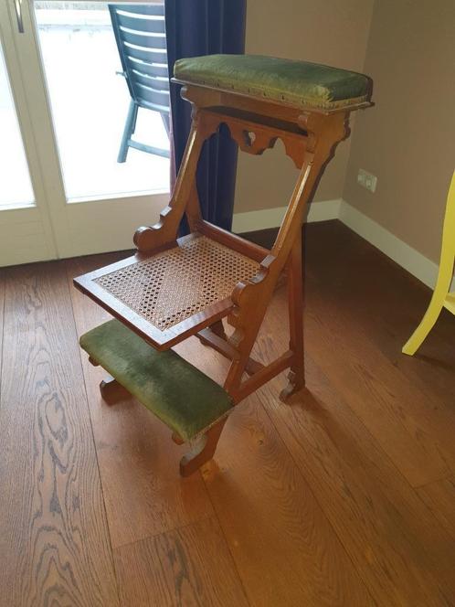 bidstoel, Antiek en Kunst, Antiek | Meubels | Stoelen en Banken, Ophalen