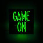 GAME ON neon verlichting (groen), Nieuw, Ophalen of Verzenden, Lichtbak of (neon) lamp