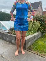 Kort Carnavalspakje - Zo Goed Als Nieuw!, Kleding | Dames, Jurken, Maat 38/40 (M), Blauw, Ophalen of Verzenden, Zo goed als nieuw