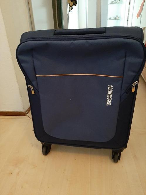 koffer, Sieraden, Tassen en Uiterlijk, Koffers, Zo goed als nieuw, Overige materialen, Minder dan 50 cm, 35 tot 45 cm, Uitschuifbare handgreep