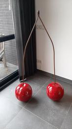 Keramische kersen met koperen steel - Decoratief, Antiek en Kunst, Ophalen