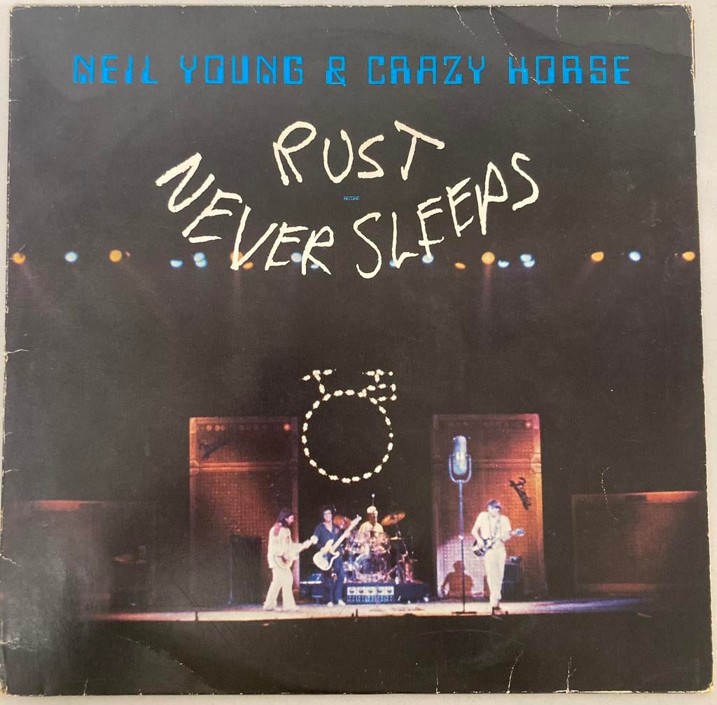 Neil Young & Crazy Horse - Rust Never Sleeps - LP - 1979, Cd's en Dvd's, Ophalen of Verzenden, Zo goed als nieuw, 12 inch, Poprock