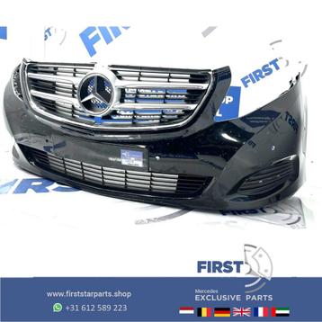 W447 BUMPER Mercedes V KLASSE / VITO VOORBUMPER COMPLEET ZWA beschikbaar voor biedingen