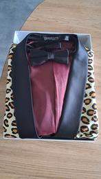 Panterprint herenpak met zwarte btoek, Kleding | Heren, Overige kleuren, Opposuits, Overige maten, Ophalen of Verzenden