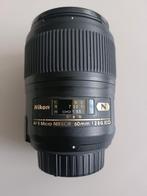 Nikon AF-S micro Nikkor 60mm f/2.8G ED Lens, Ophalen of Verzenden, Gebruikt, Macrolens