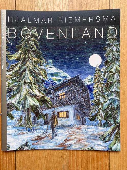 Hjalmar Riemersma Bovenland Tekst Leen van Weelden, Boeken, Kunst en Cultuur | Beeldend, Zo goed als nieuw, Schilder- en Tekenkunst