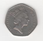 50 pence Verenigd Koninkrijk 1997 klein type (M279), Ophalen of Verzenden, Overige landen, Losse munt