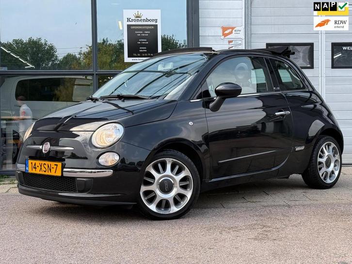 Fiat 500 C 0.9 TwinAir Lounge, CABRIO, NAP, APK, Auto's, Fiat, Bedrijf, Te koop, 500C, ABS, Airbags, Airconditioning, Centrale vergrendeling